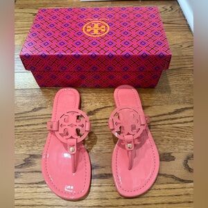 (New) Tory Burch Miller Sandal in Coral Crush